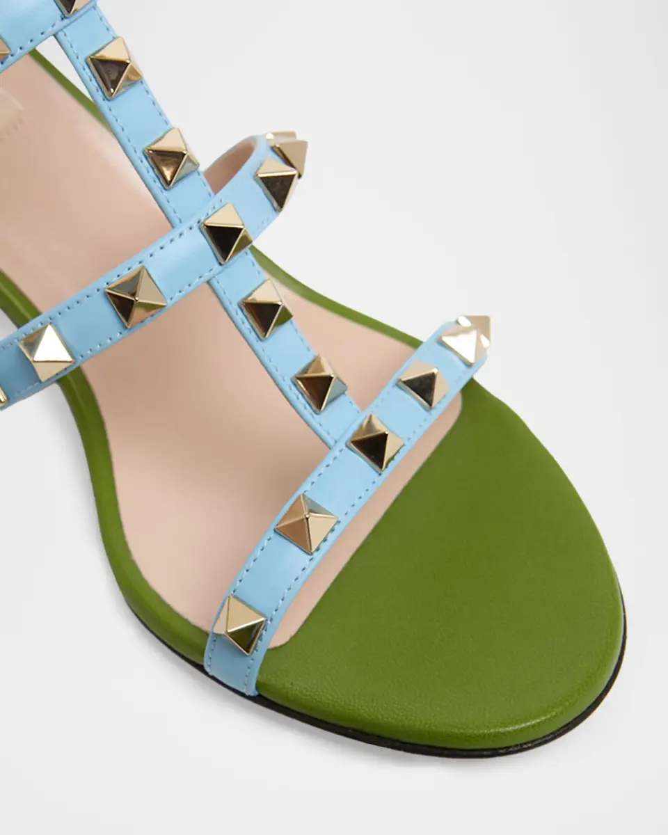 Valentino Garavani 60mm Rockstud Caged Slide Sandals | Thumbnail 5 Valentino Garavani 60mm Rockstud Caged Slide Sandals | Thumbnail 5