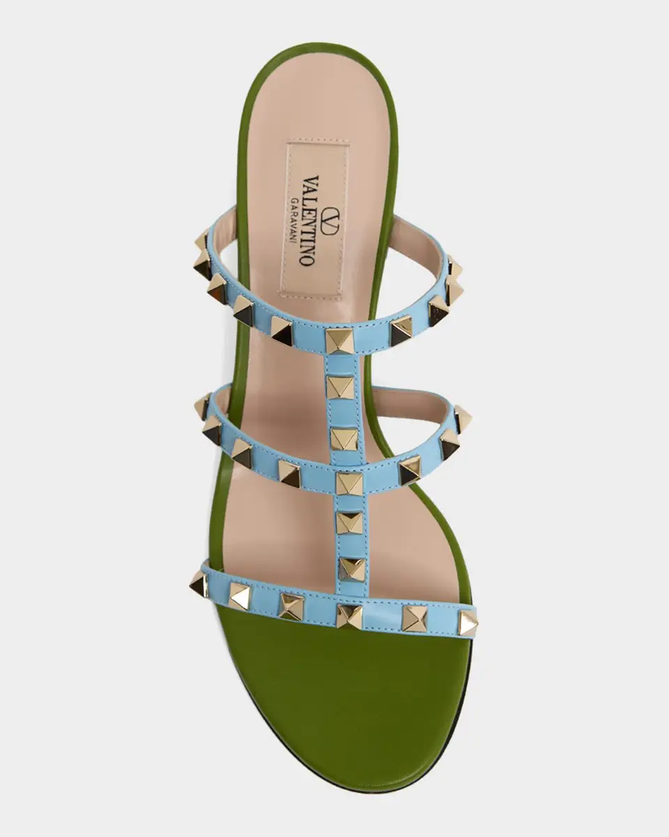 Valentino Garavani 60mm Rockstud Caged Slide Sandals | Thumbnail 6 Valentino Garavani 60mm Rockstud Caged Slide Sandals | Thumbnail 6