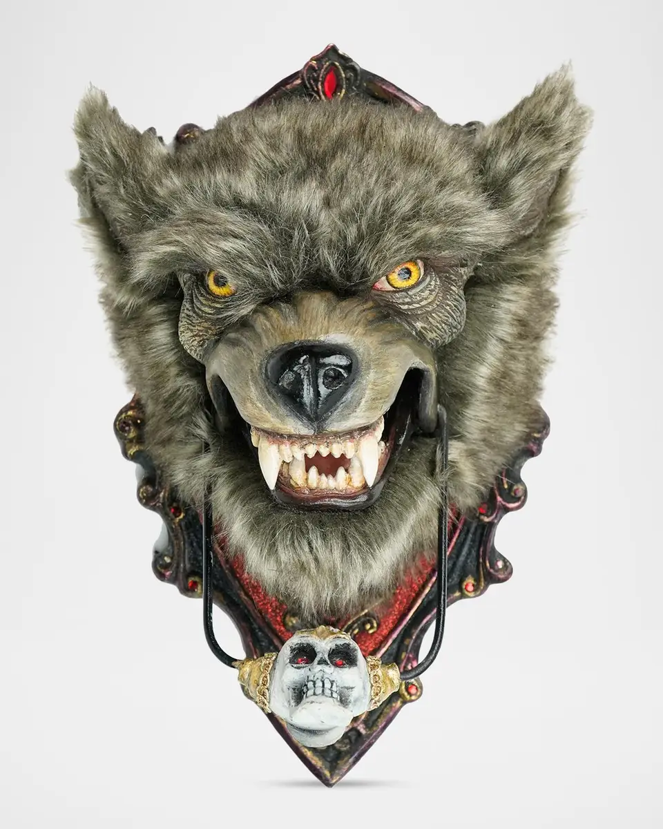 Katherine 's Collection Beast Greeter Halloween Door Knocker | Thumbnail 2 Katherine 's Collection Beast Greeter Halloween Door Knocker | Thumbnail 2