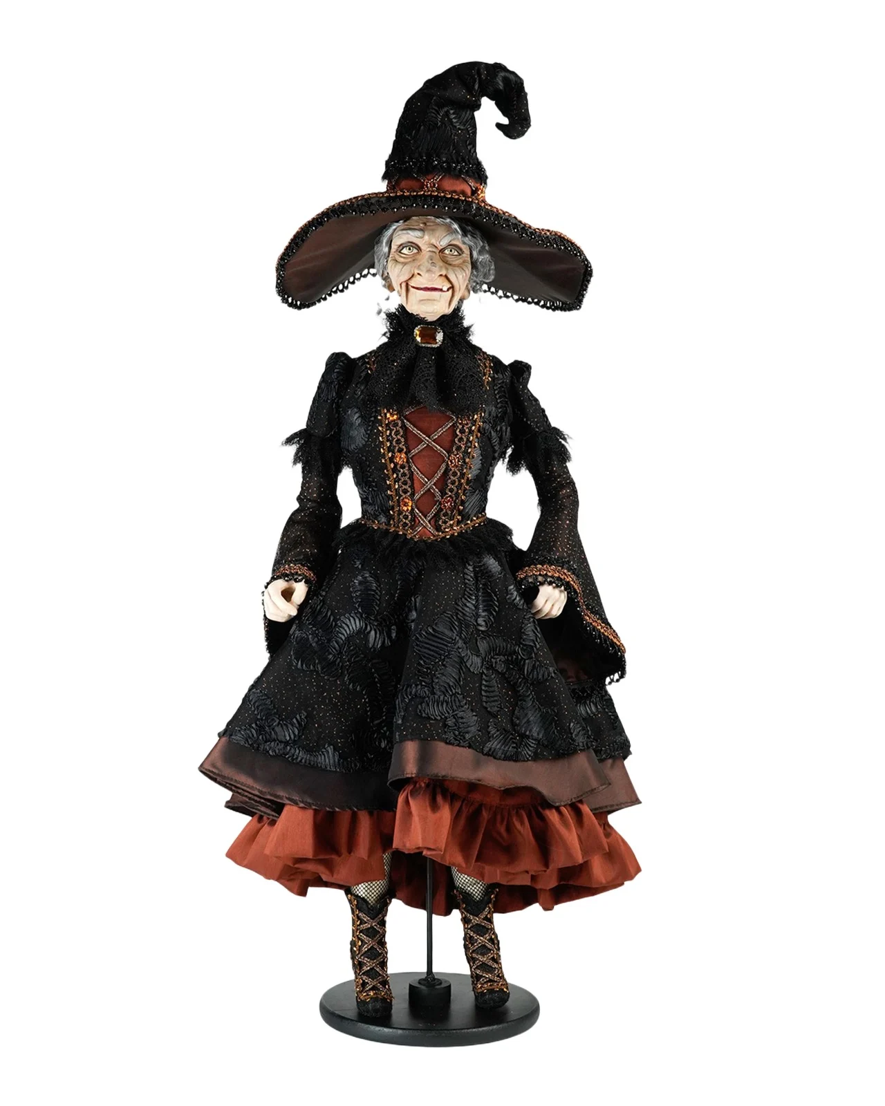 Katherine 's Collection Agatha Coppermoon Doll Halloween Decor