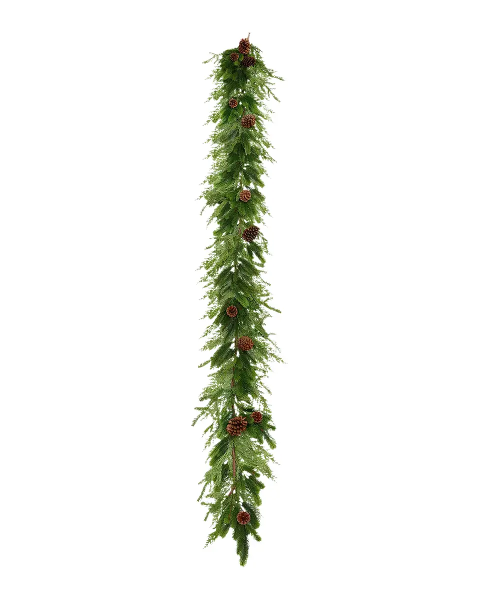 Winward Home Artificial Mixed Pine Christmas Garland | Thumbnail 2 Winward Home Artificial Mixed Pine Christmas Garland | Thumbnail 2