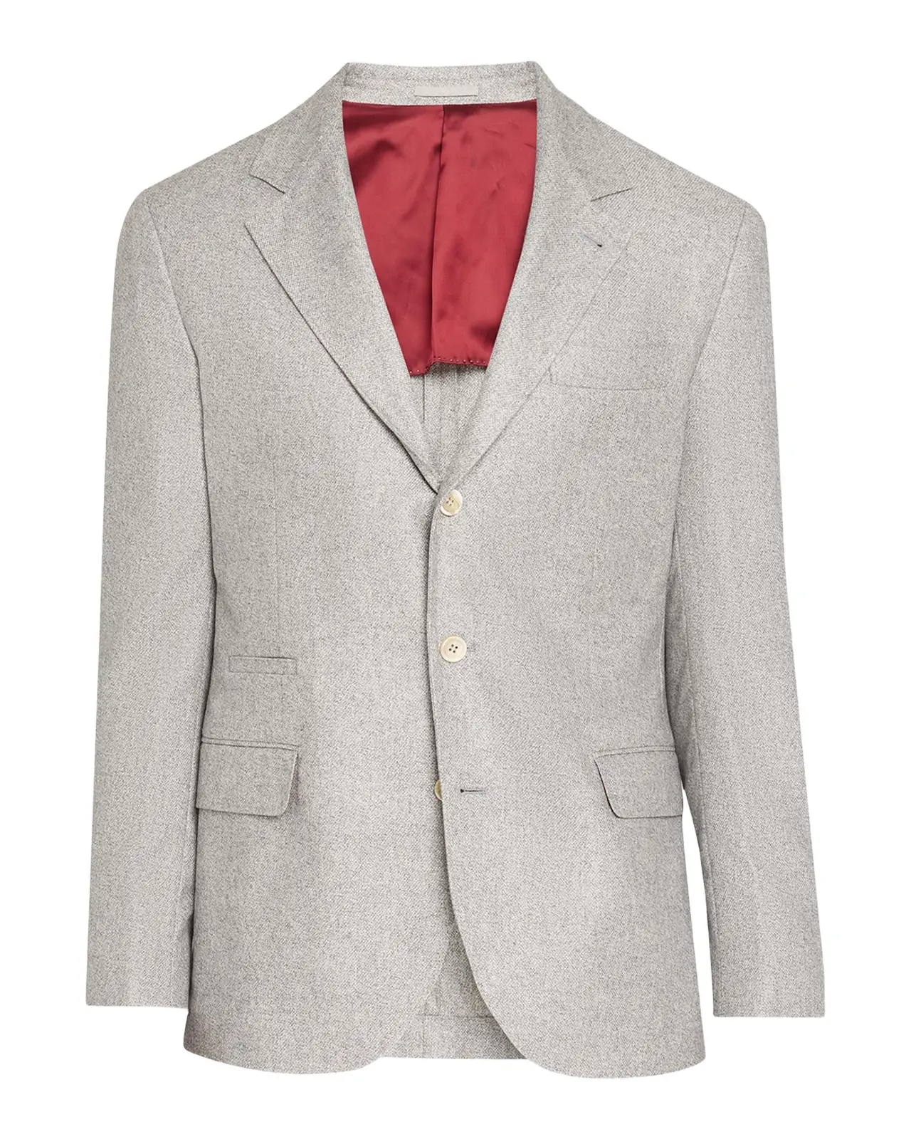 Men's Cavallery Silk and Cashmere Single-Breasted Sport Coat