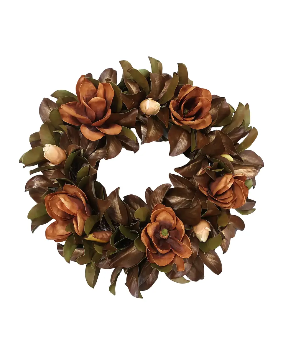Winward Home Holiday Magnolia Faux Wreath | Thumbnail 2