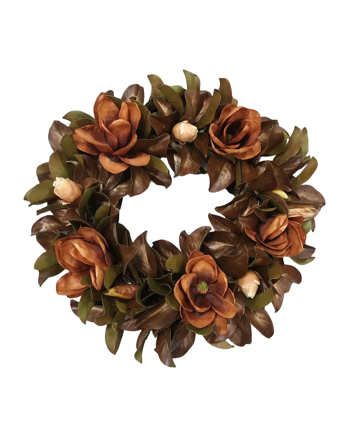 Winward Home Holiday Magnolia Faux Wreath