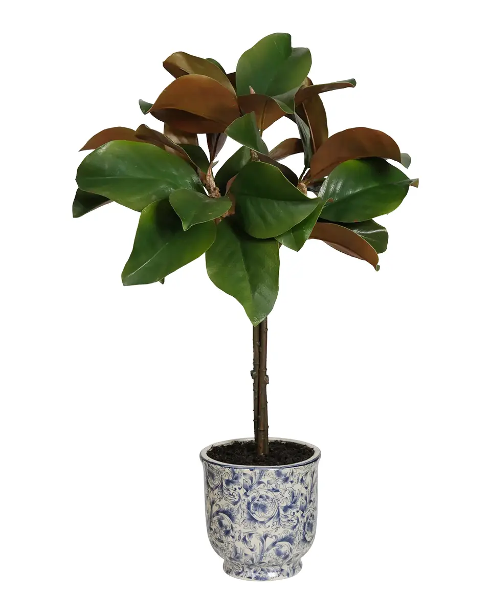 Winward Home Holiday Newness Faux Magnolia Leaf Arrangement | Thumbnail 2 Winward Home Holiday Newness Faux Magnolia Leaf Arrangement | Thumbnail 2