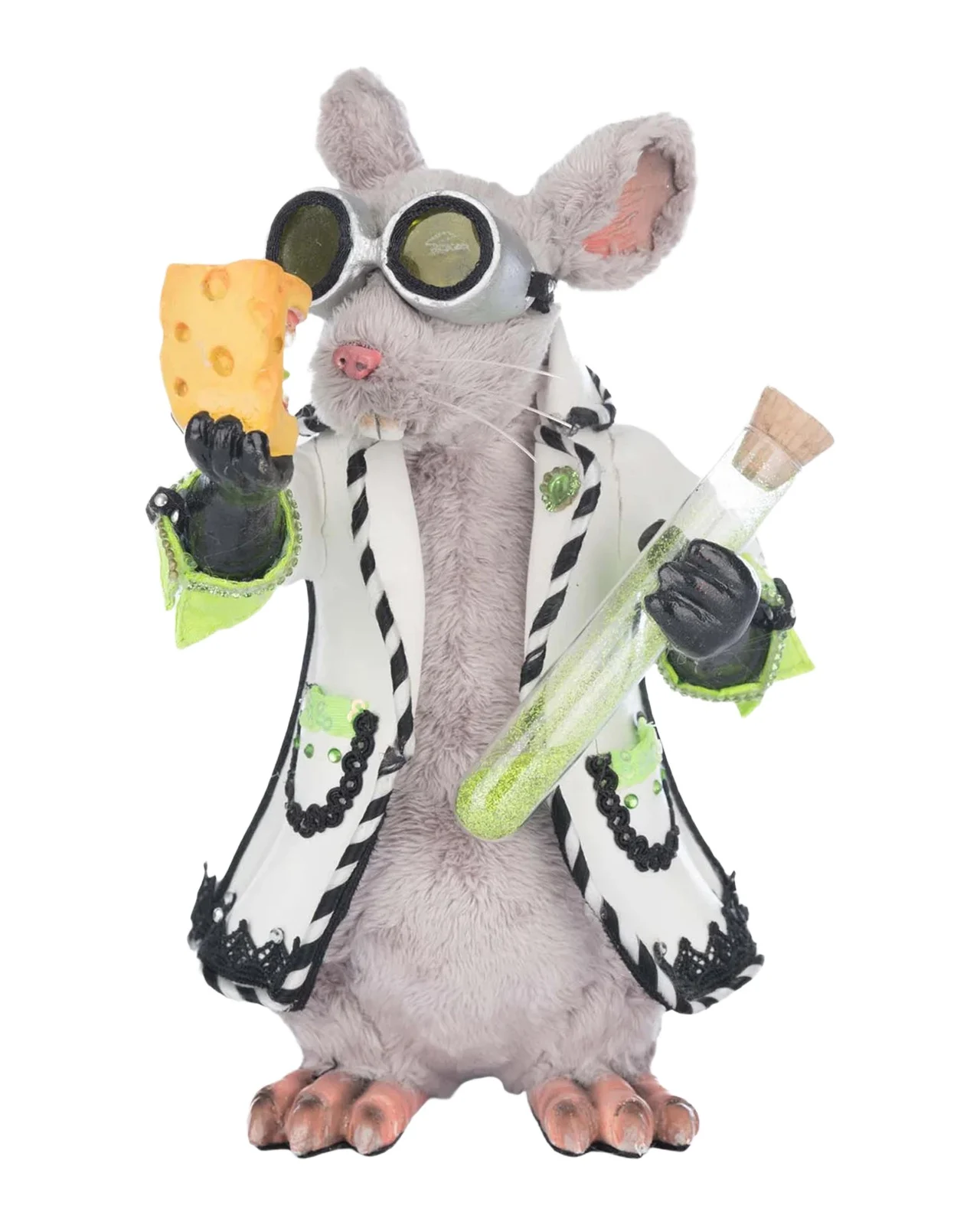 Katherine 's Collection Chaotic Concoctions Einstein The Lab Rat Tabletop Figurine