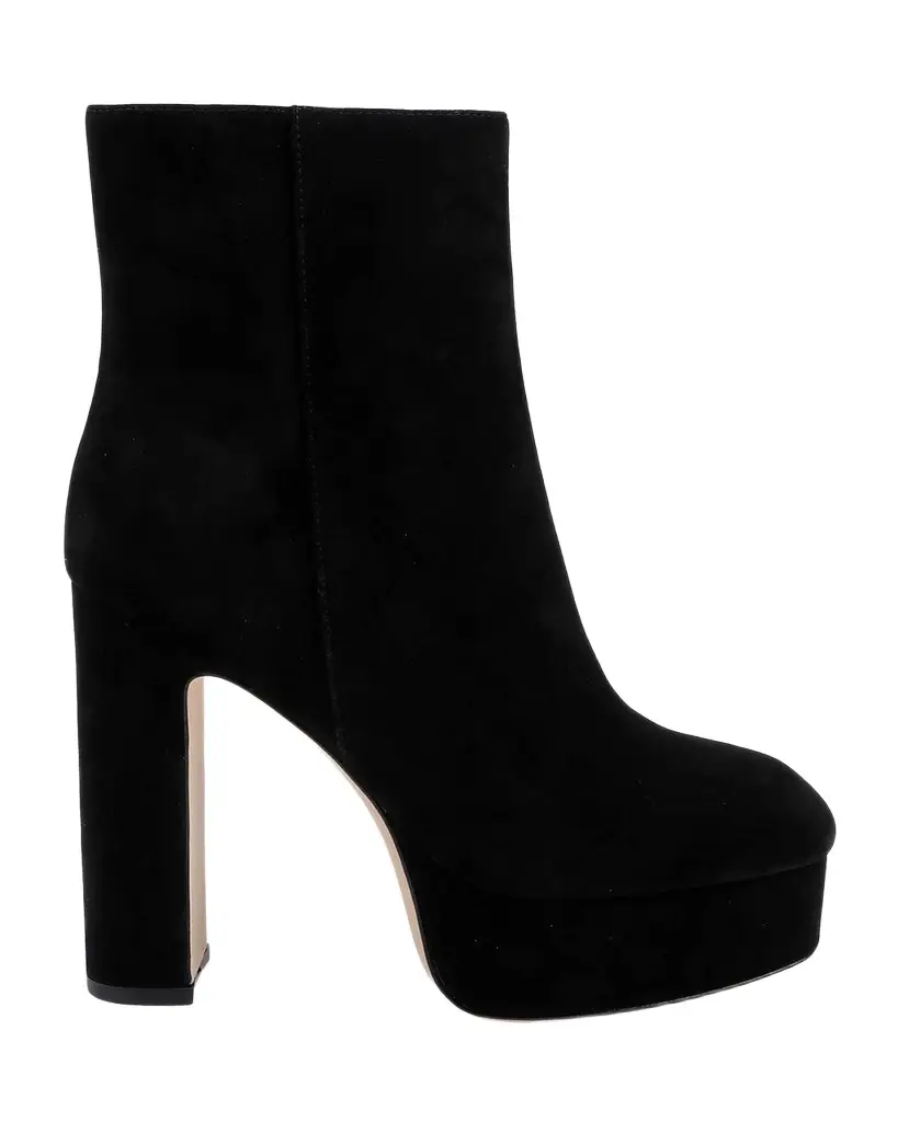 L'Agence Soho Suede Platform Ankle Boots