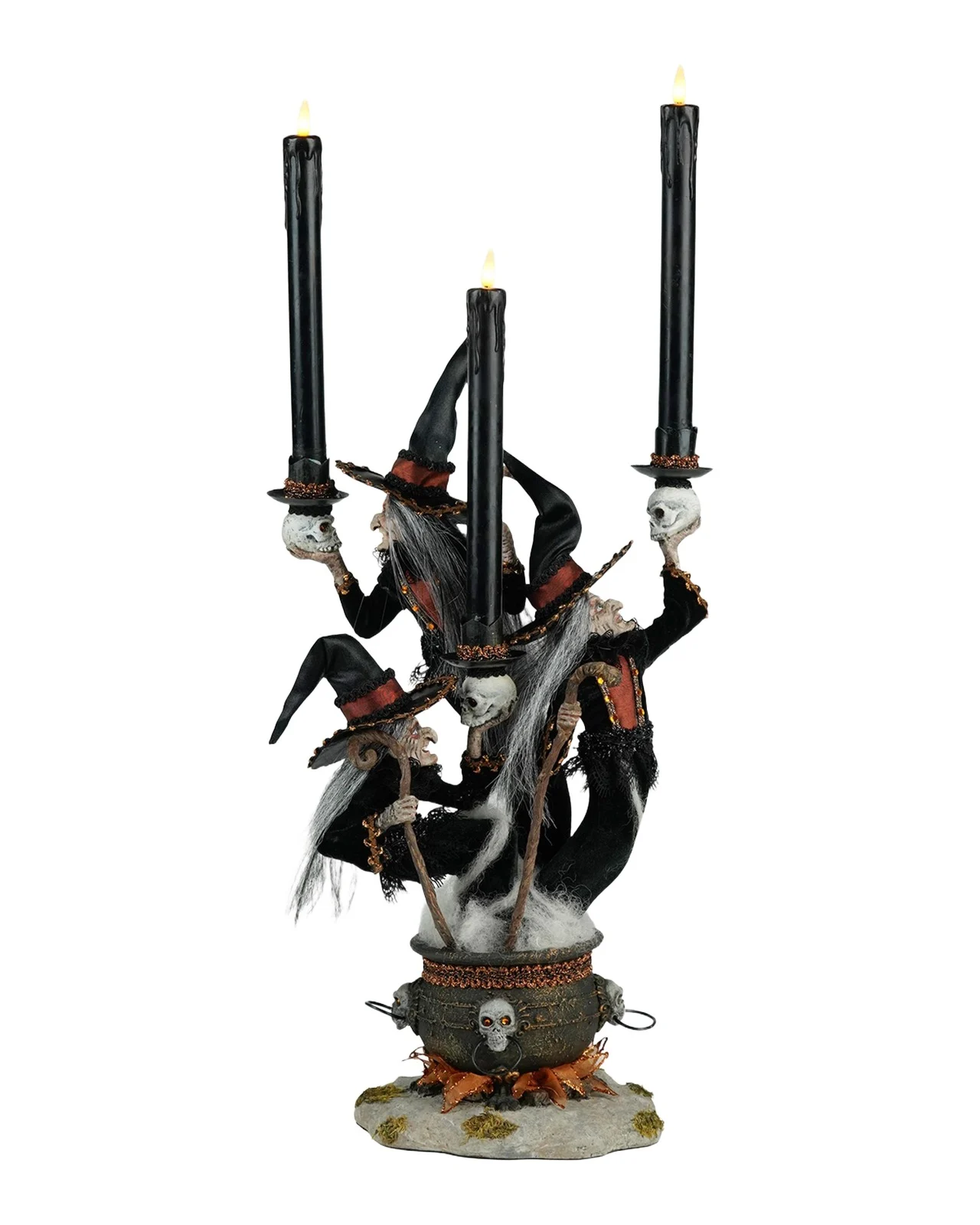 Katherine 's Collection Witching Hour Witchy Witches Candelabra