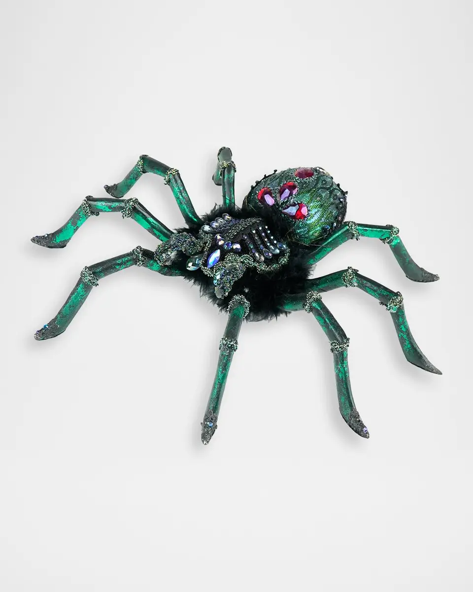 Katherine 's Collection Enchanted Emerald Widow Large Spider | Thumbnail 3 Katherine 's Collection Enchanted Emerald Widow Large Spider | Thumbnail 3