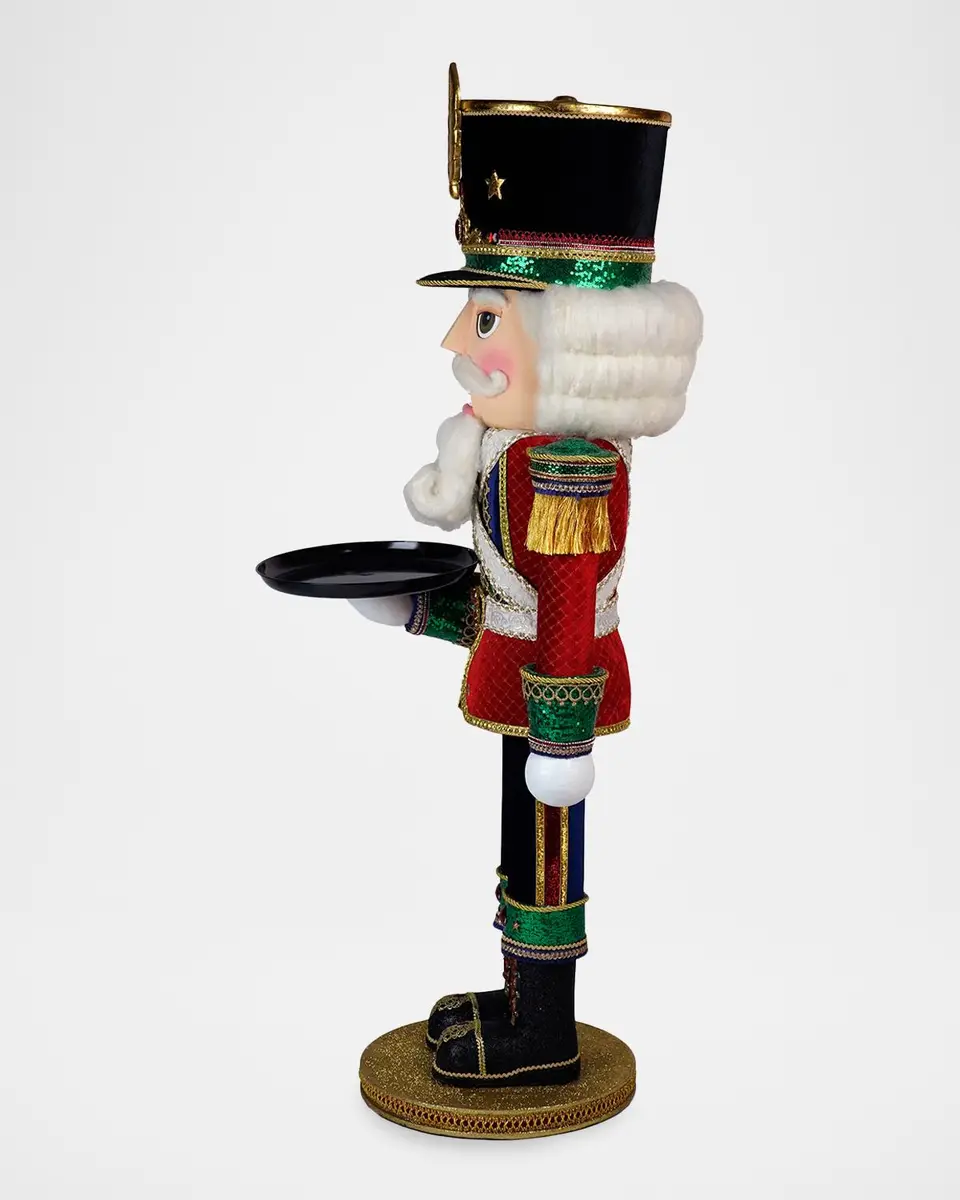 Katherine 's Collection Toy Soldier Nutcracker Server Doll | Thumbnail 3