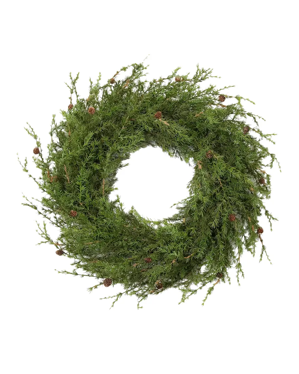 Winward Home Holiday Newness Faux-Pine Wreath | Thumbnail 2