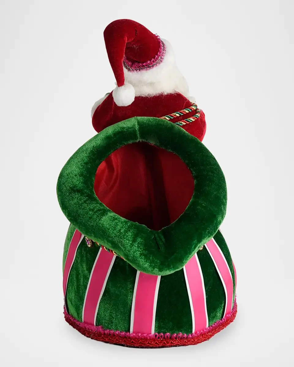 Katherine 's Collection Merry & Magnificent Christmas Papa Noel & Bag Candy Holder | Thumbnail 4 Katherine 's Collection Merry & Magnificent Christmas Papa Noel & Bag Candy Holder | Thumbnail 4