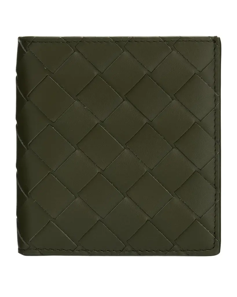 Bottega Veneta Intrecciato Leather Bifold Wallet | Image 1 Bottega Veneta Intrecciato Leather Bifold Wallet | Image 1