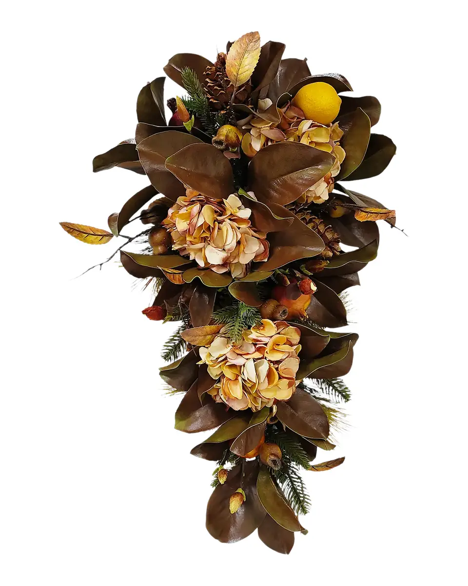 Winward Home Holiday Newness Artificial Hydrangea & Magnolia Floral Arrangement | Thumbnail 2 Winward Home Holiday Newness Artificial Hydrangea & Magnolia Floral Arrangement | Thumbnail 2