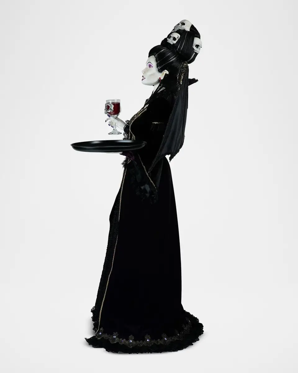 Katherine 's Collection Countess Lilith Noir Server Halloween Decor | Thumbnail 3 Katherine 's Collection Countess Lilith Noir Server Halloween Decor | Thumbnail 3