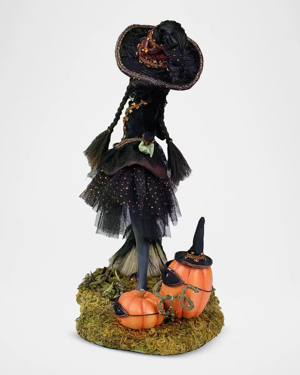 Katherine 's Collection Witch in Training Halloween Figurine | Thumbnail 4