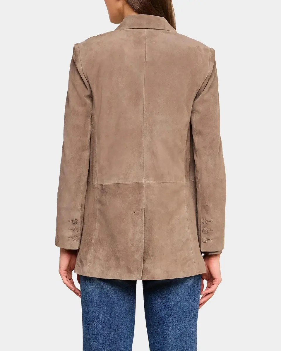 L'Agence Aimee Relaxed Double-Breasted Blazer | Thumbnail 3