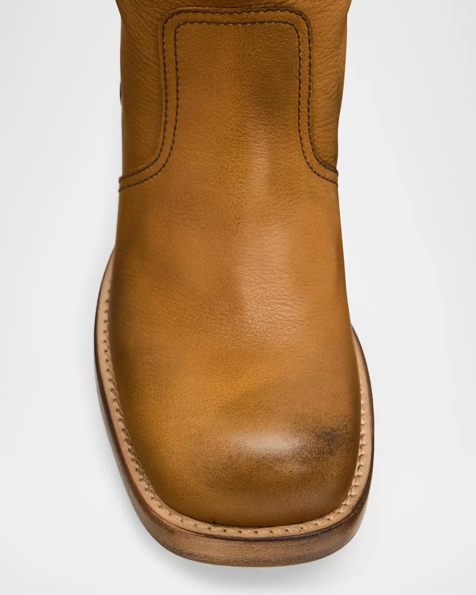 Miu Miu 50mm Western Leather Knee-High Boots | Thumbnail 6 Miu Miu 50mm Western Leather Knee-High Boots | Thumbnail 6
