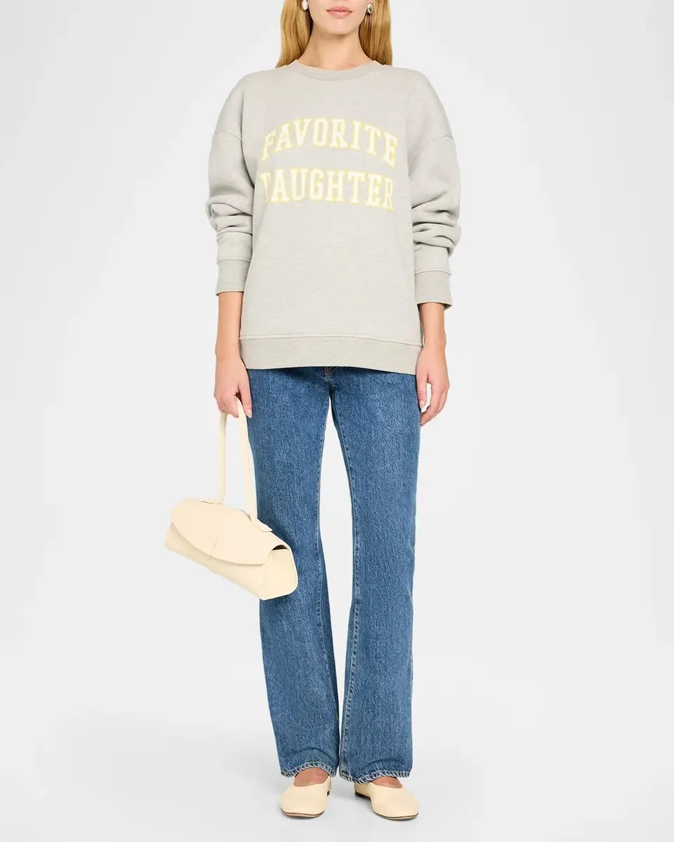 Favorite Daughter The Collegiate Logo Sweatshirt | Thumbnail 2 Favorite Daughter The Collegiate Logo Sweatshirt | Thumbnail 2