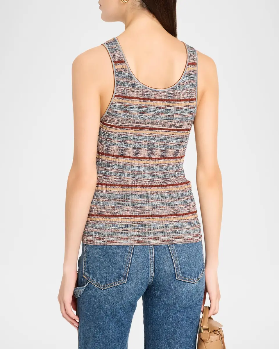 Veronica Beard Sandra Knit Tank Top | Thumbnail 3