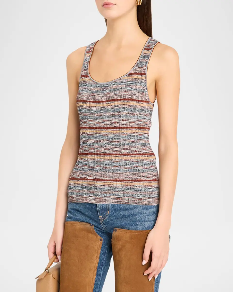 Veronica Beard Sandra Knit Tank Top | Thumbnail 4