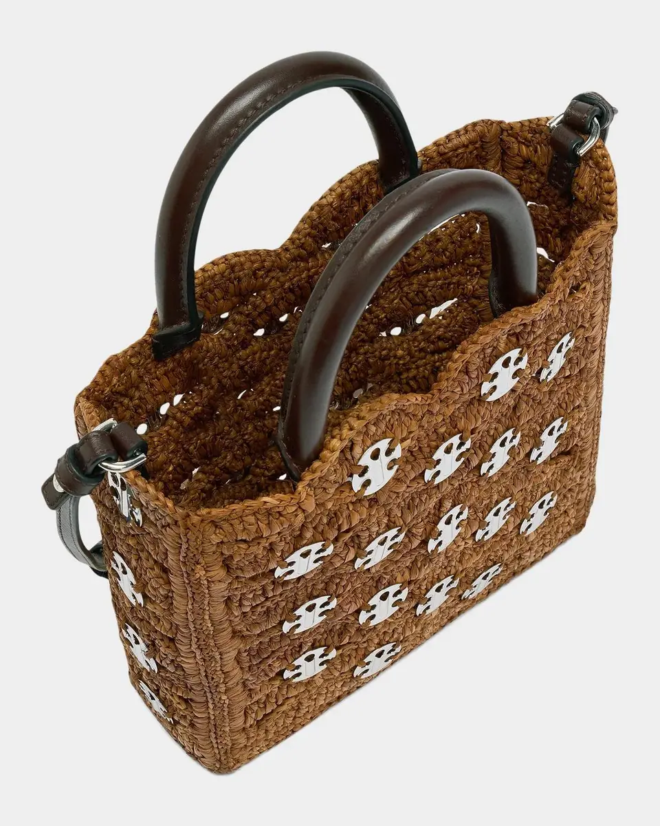 Rabanne Sac a Main Raffia Tote Bag | Thumbnail 4