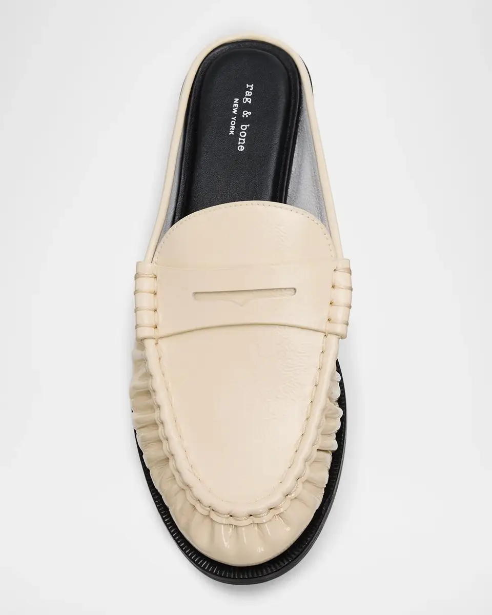 rag & bone Lexi Leather Penny Loafer Mules | Thumbnail 4 rag & bone Lexi Leather Penny Loafer Mules | Thumbnail 4