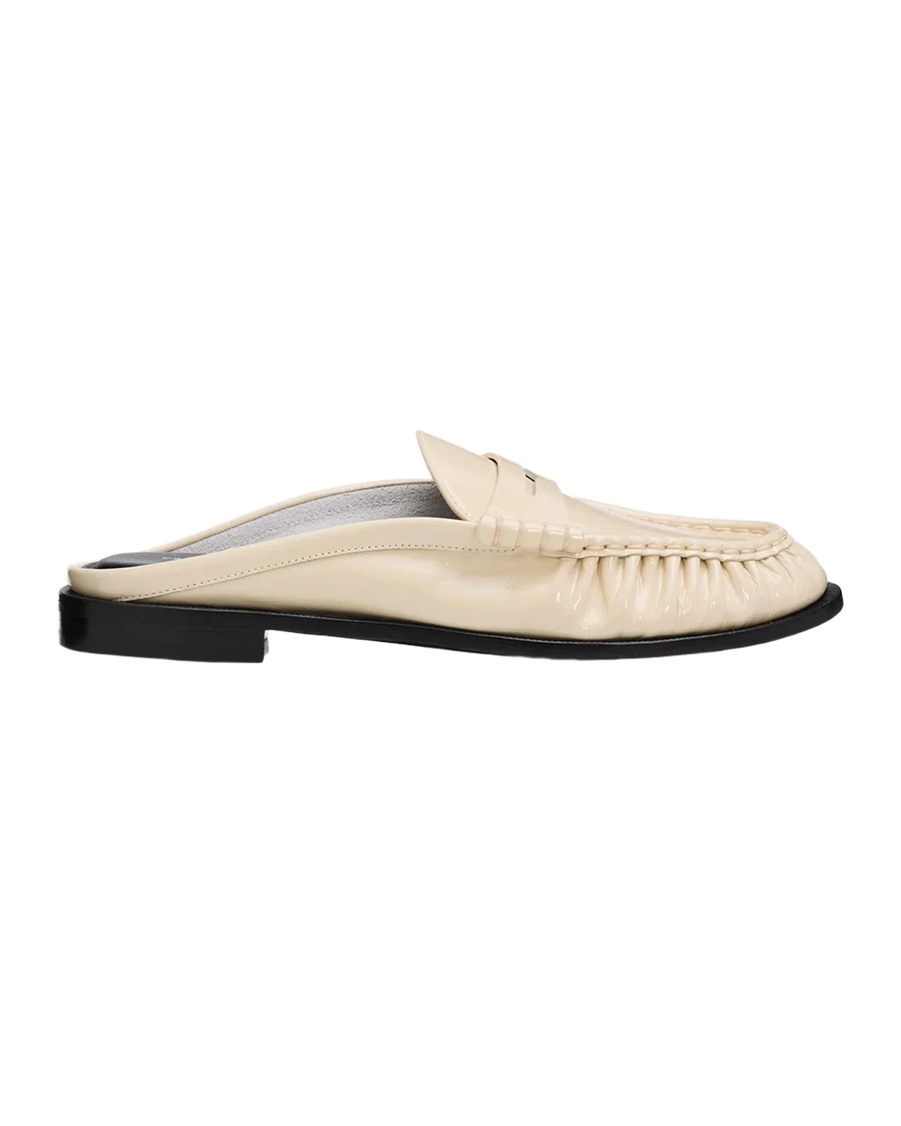 Lexi Leather Penny Loafer Mules