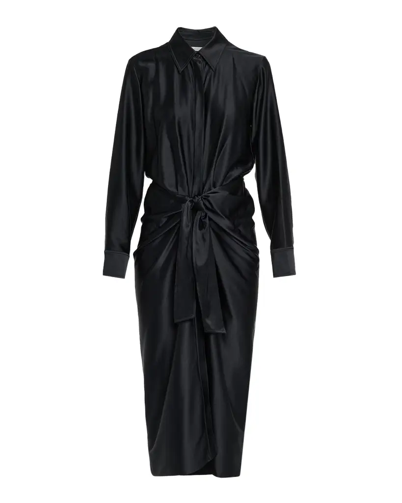 Mila Silk Shirtdress Mila Silk Shirtdress