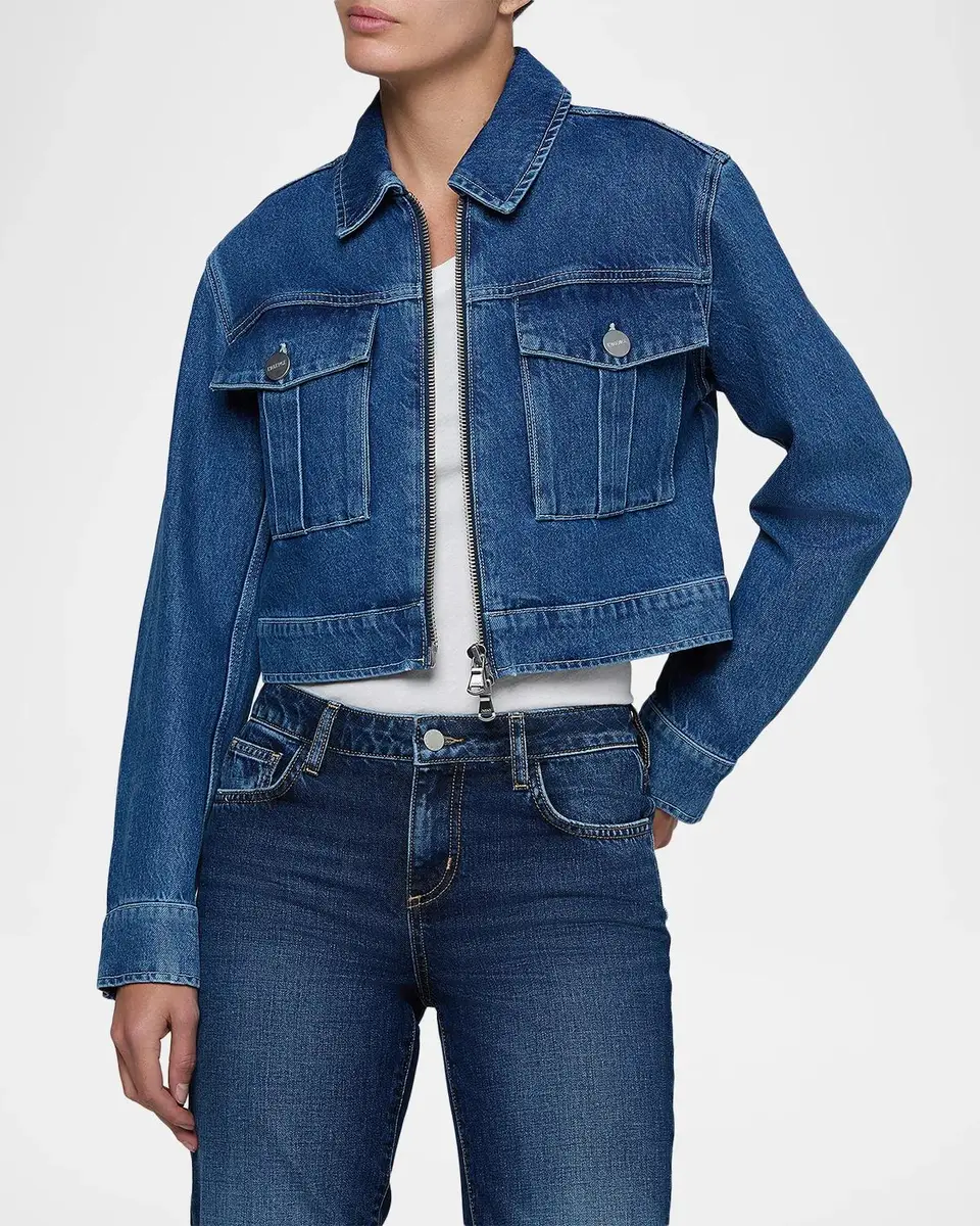 L'Agence Micah Oversized Denim jacket | Thumbnail 4 L'Agence Micah Oversized Denim jacket | Thumbnail 4