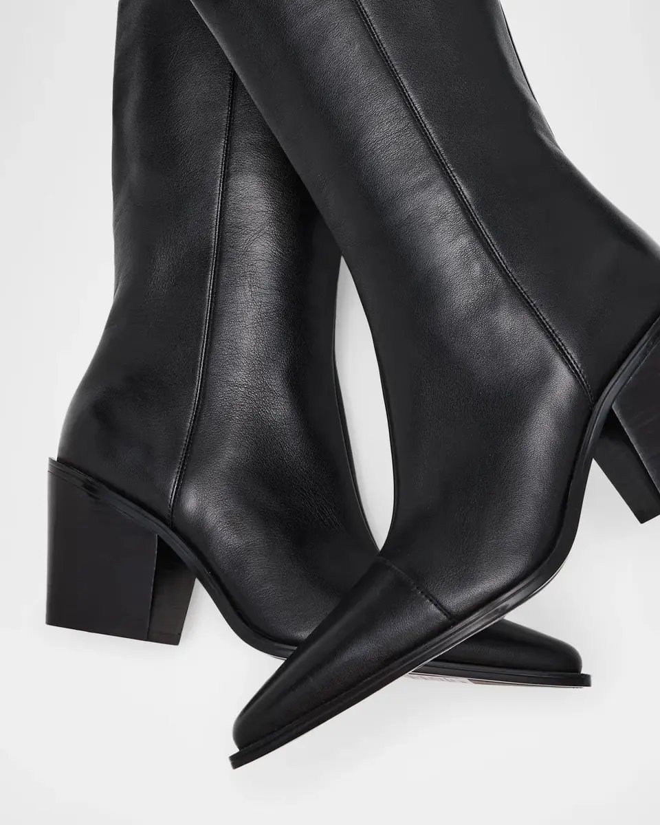 rag & bone 75mm Newbury Leather Knee-High Boots | Thumbnail 5 rag & bone 75mm Newbury Leather Knee-High Boots | Thumbnail 5