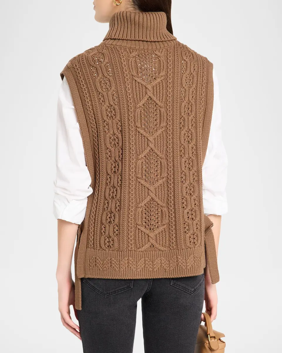 Veronica Beard Bentleigh Merino Wool Vest | Thumbnail 3 Veronica Beard Bentleigh Merino Wool Vest | Thumbnail 3