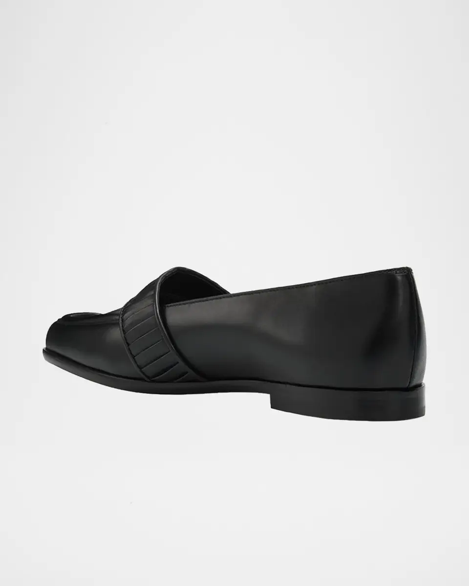 Manolo Blahnik Minoffa Leather Loafers | Thumbnail 4 Manolo Blahnik Minoffa Leather Loafers | Thumbnail 4