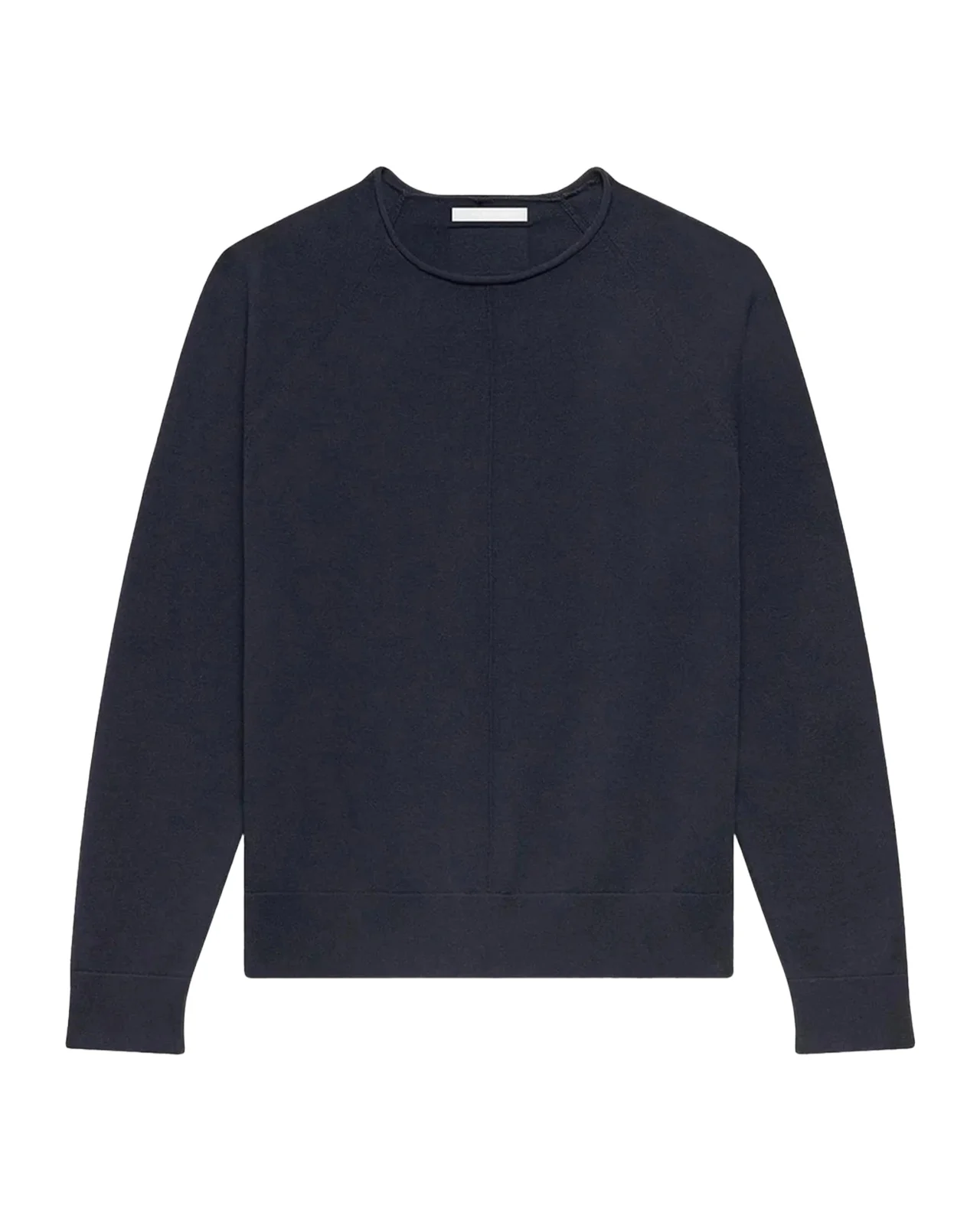 Men's Cotton Raw-Edge Crewneck Sweater Men's Cotton Raw-Edge Crewneck Sweater