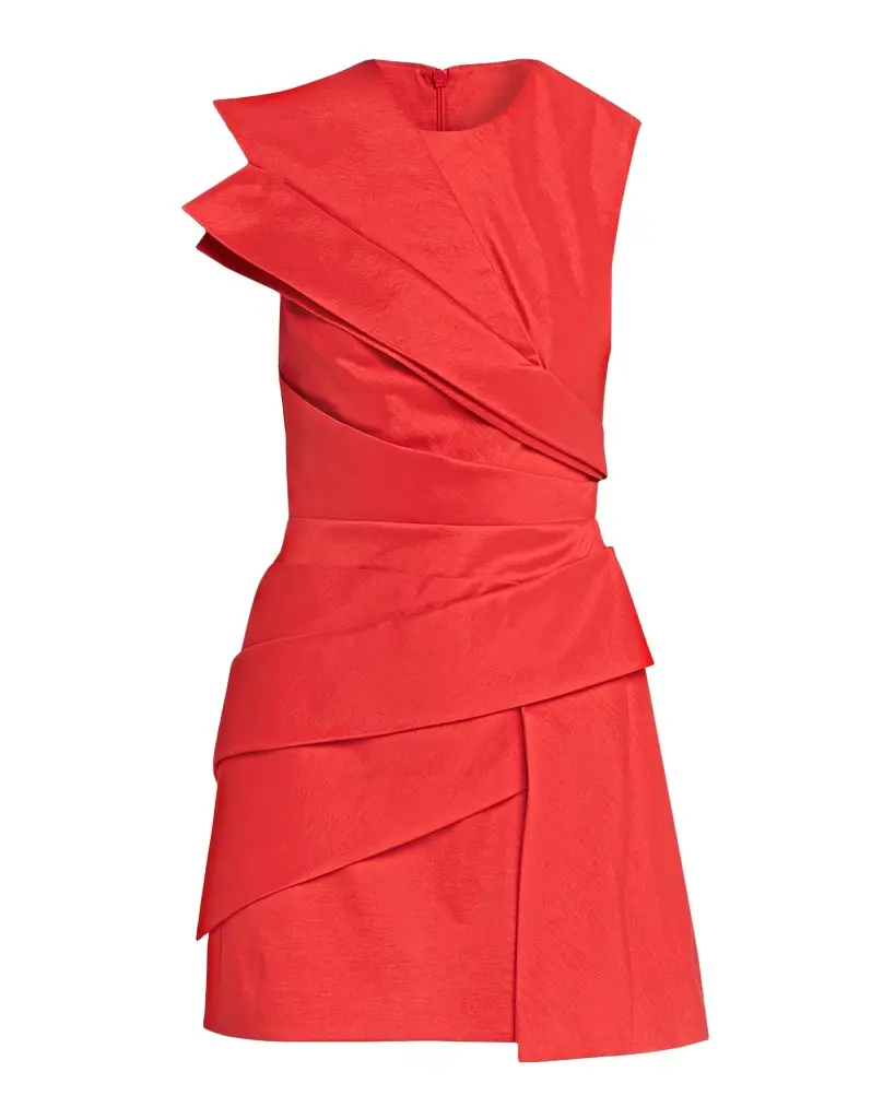 ACLER Kenley Pleated Sleeveless Mini Dress