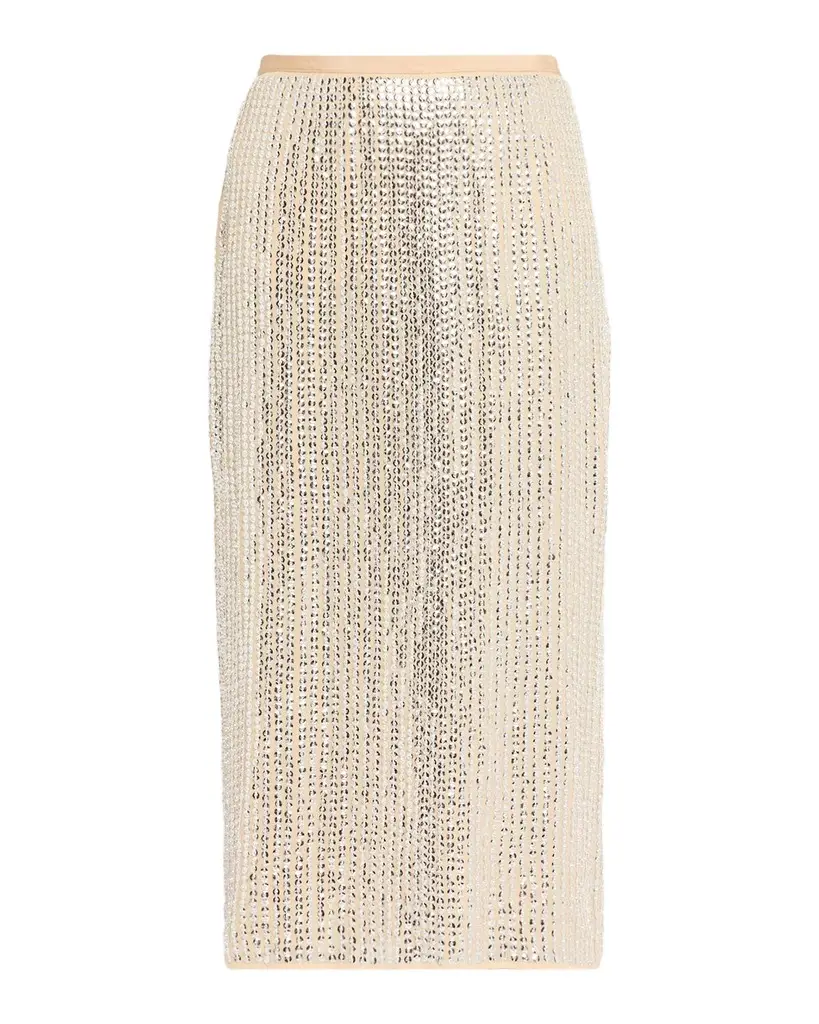 rag & bone Lili Beaded Midi Skirt