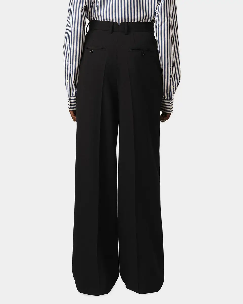 AMI PARIS Zuit Wool Two-Pleat Trousers | Thumbnail 4