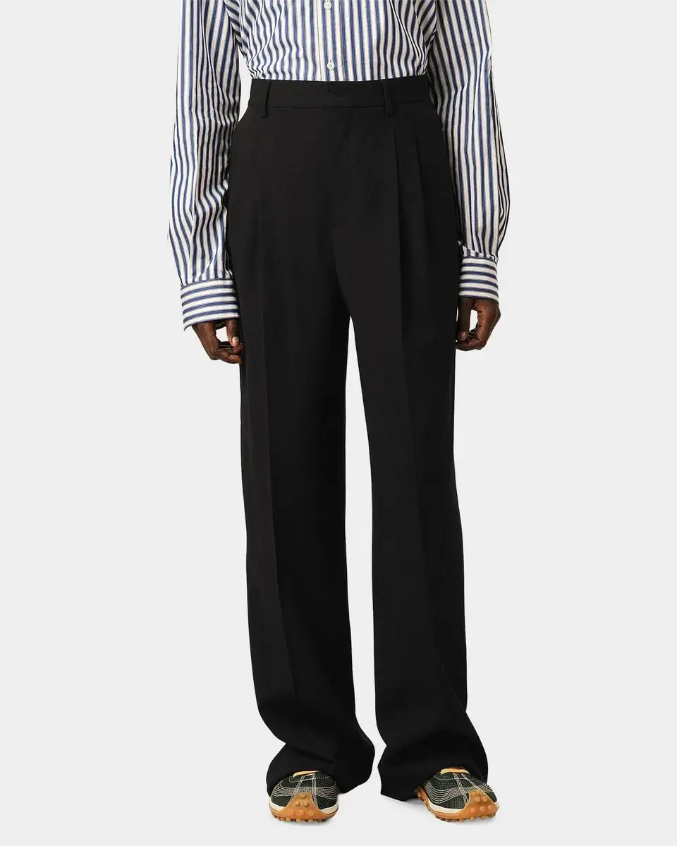 AMI PARIS Zuit Wool Two-Pleat Trousers | Thumbnail 6