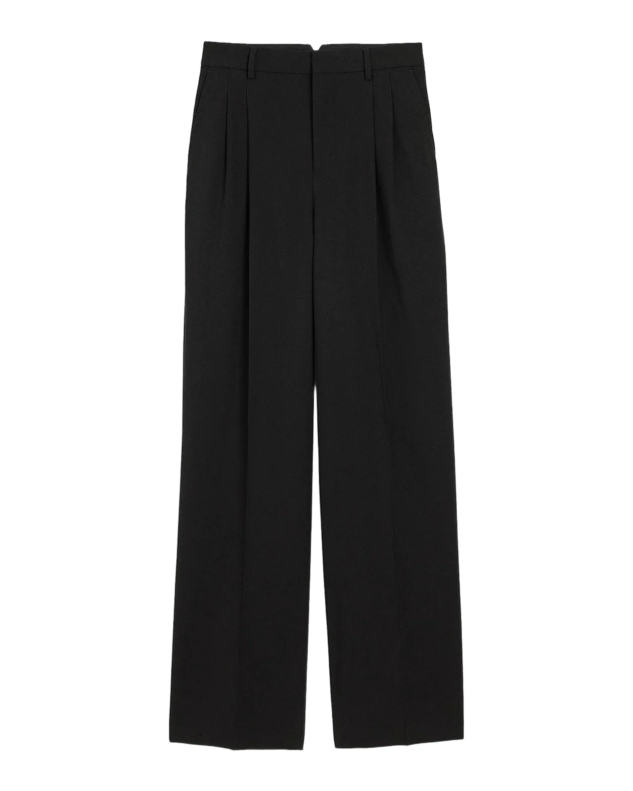 Zuit Wool Two-Pleat Trousers