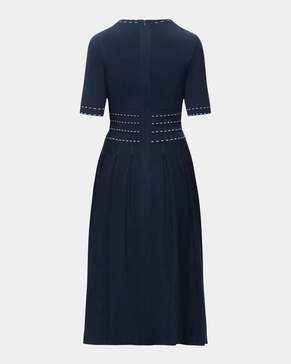 Hervé Léger The Kimberly Pleated Midi Dress | Thumbnail 7 Hervé Léger The Kimberly Pleated Midi Dress | Thumbnail 7