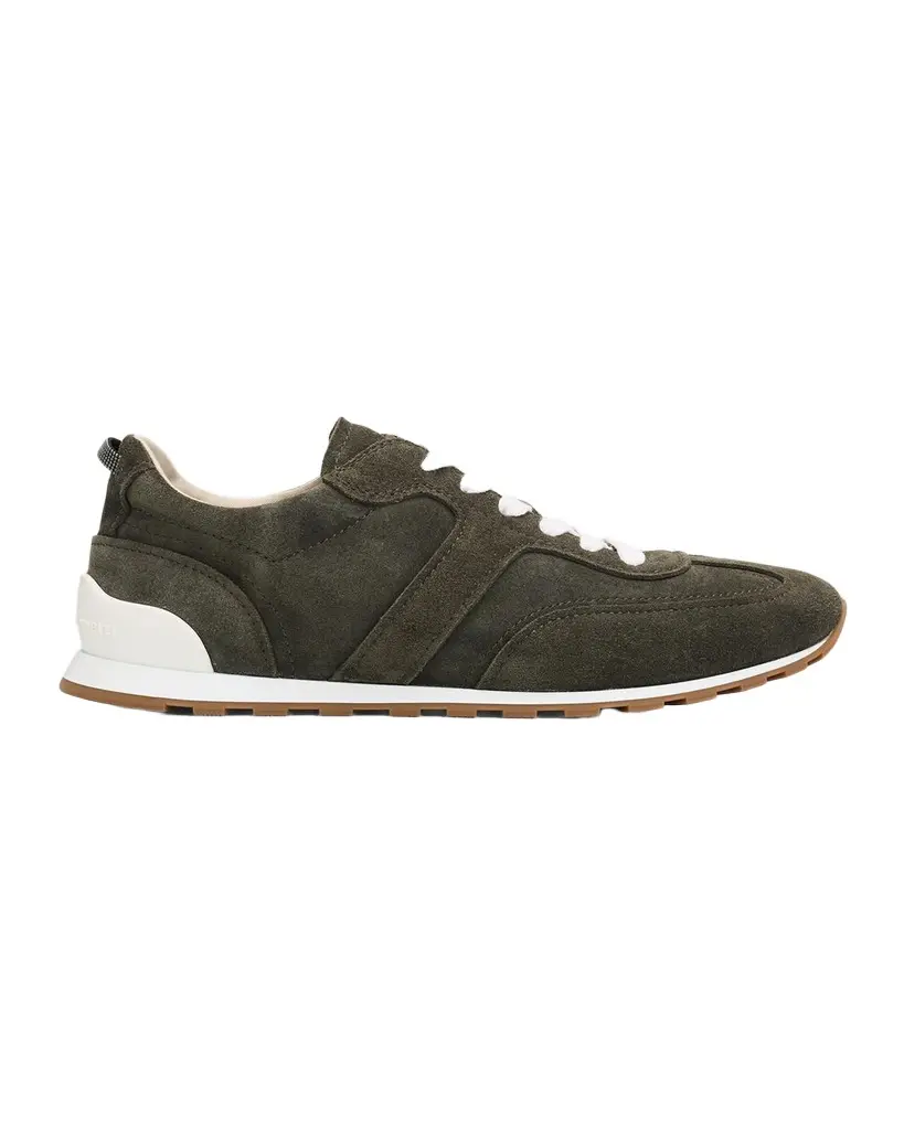 Suede Low-Top Sneakers