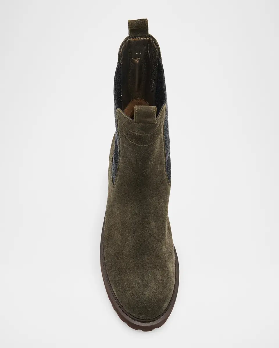 Brunello Cucinelli Suede Combat Boots | Thumbnail 6 Brunello Cucinelli Suede Combat Boots | Thumbnail 6