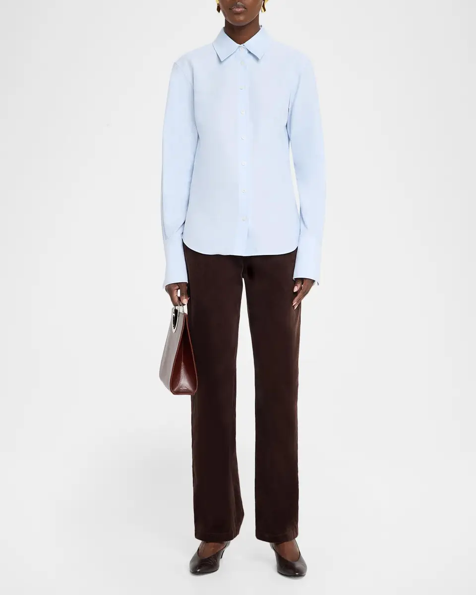 Lafayette 148 New York Kent Barrel-Leg Corduroy Pants | Thumbnail 2 Lafayette 148 New York Kent Barrel-Leg Corduroy Pants | Thumbnail 2