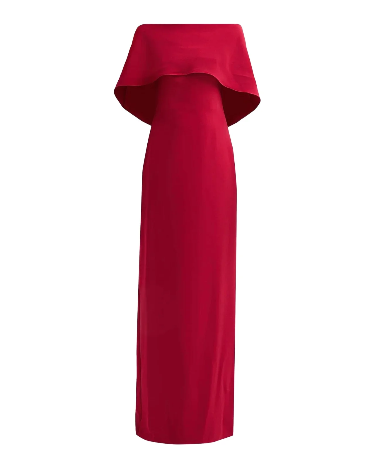 Stretch Crepe Scarf Column Gown Stretch Crepe Scarf Column Gown