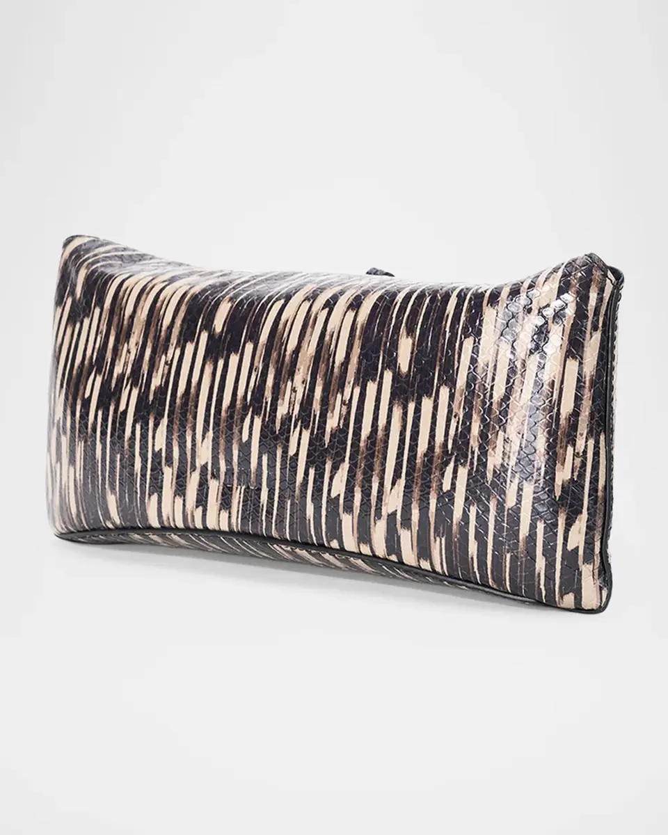 Staud Eve Printed Leather Clutch | Thumbnail 3