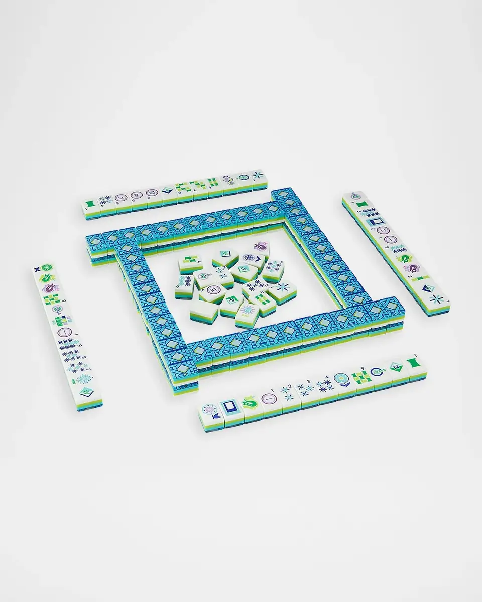 Jonathan Adler Basketweave Mahjong Set | Thumbnail 3