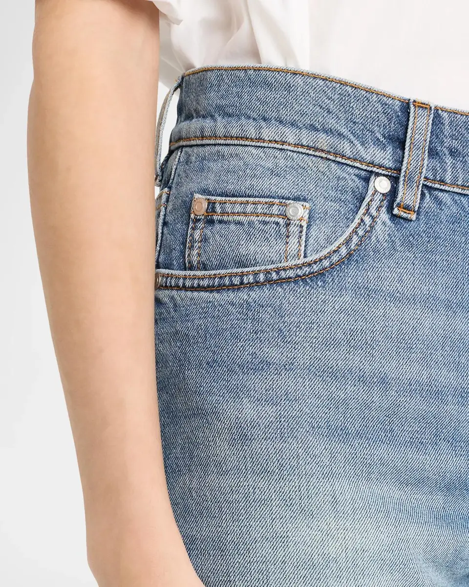 Stella McCartney Mid-Rise Patchwork Straight-Leg Jeans | Thumbnail 5
