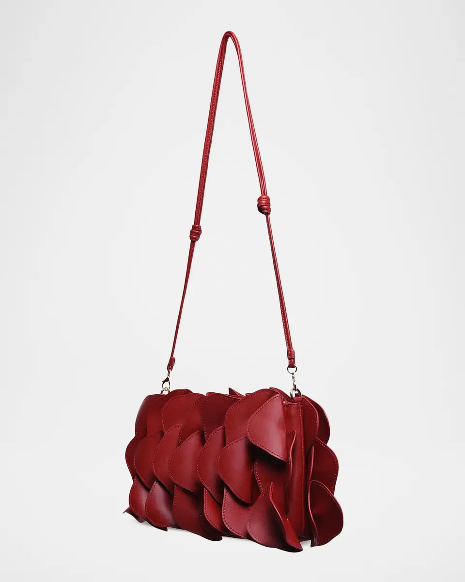 Farm Rio Leather Flower Applique Clutch Bag | Thumbnail 2 Farm Rio Leather Flower Applique Clutch Bag | Thumbnail 2