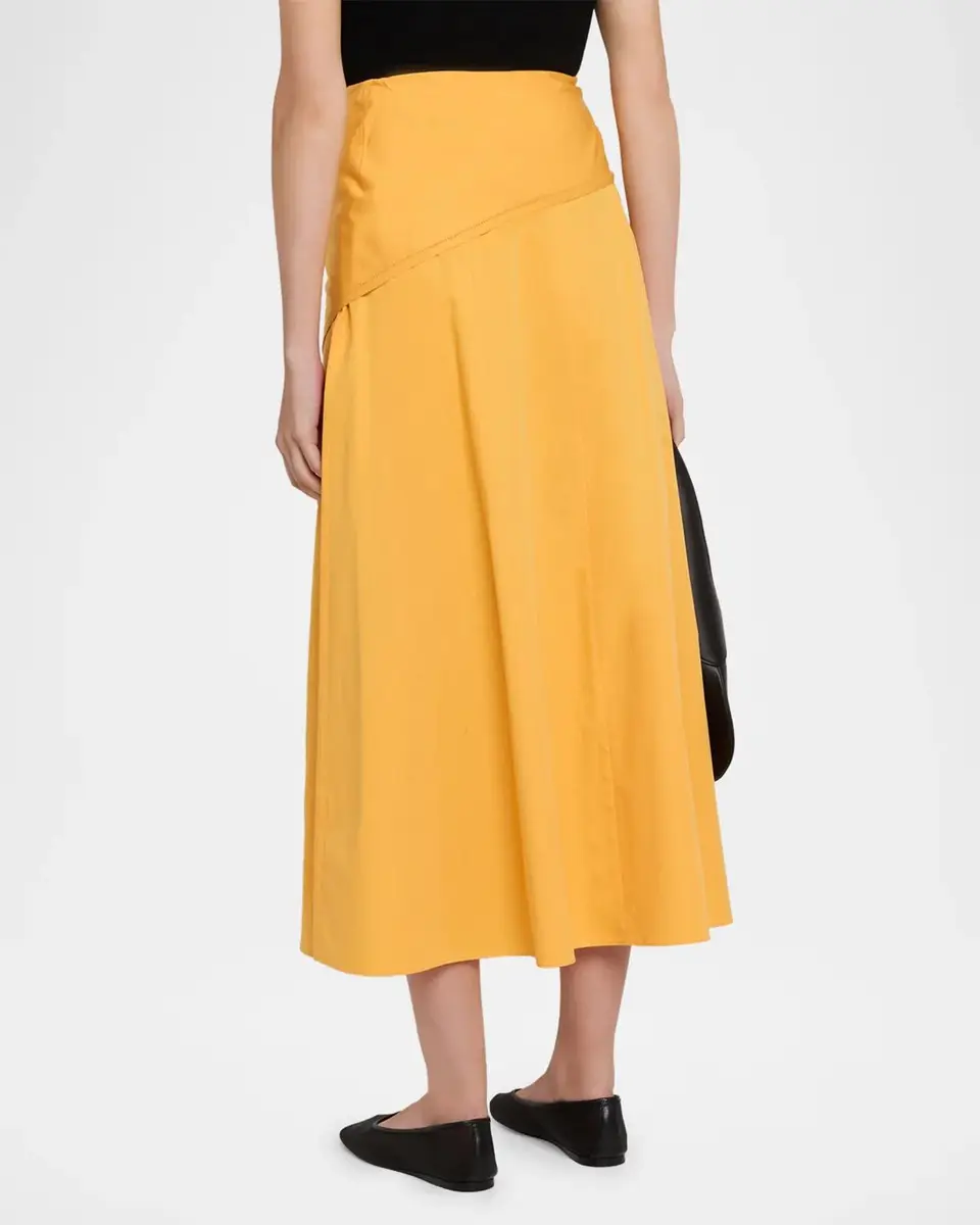 Vince Scarf-Tie Midi Skirt | Thumbnail 3