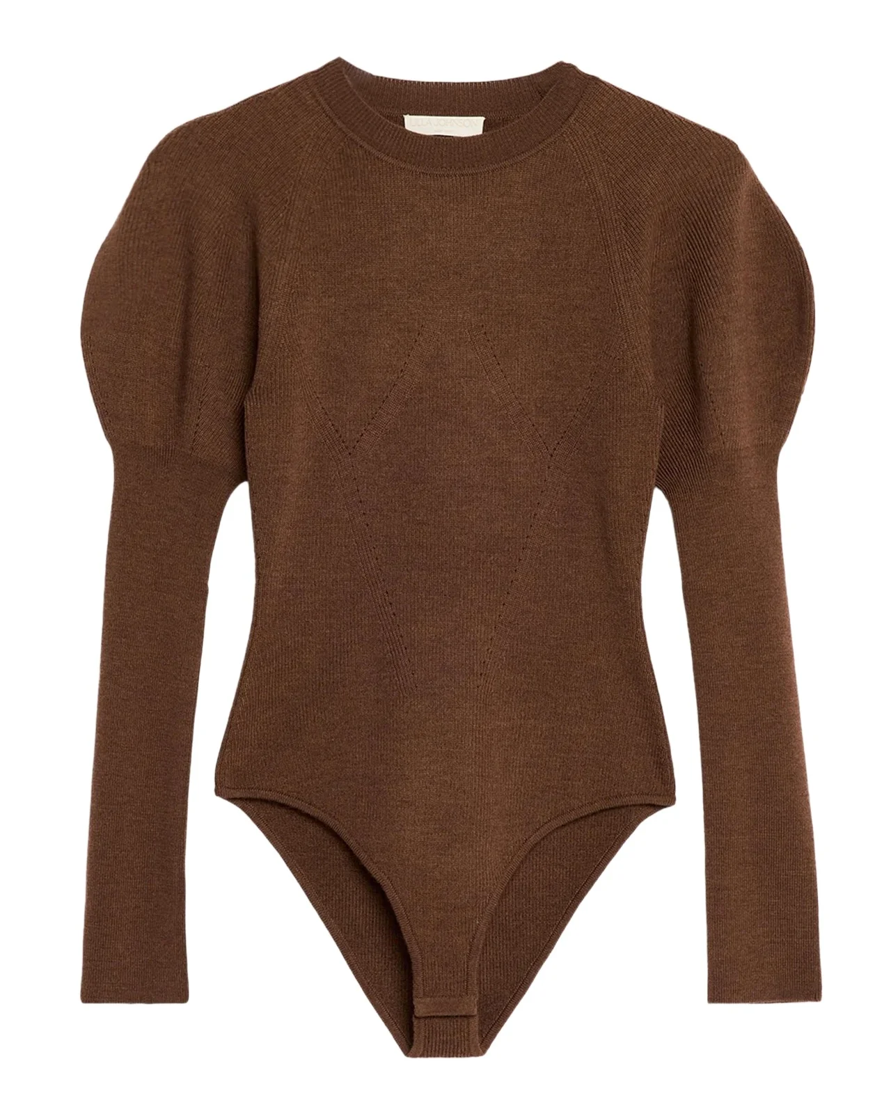 Ulla Johnson Imara Embellished Wool Bodysuit